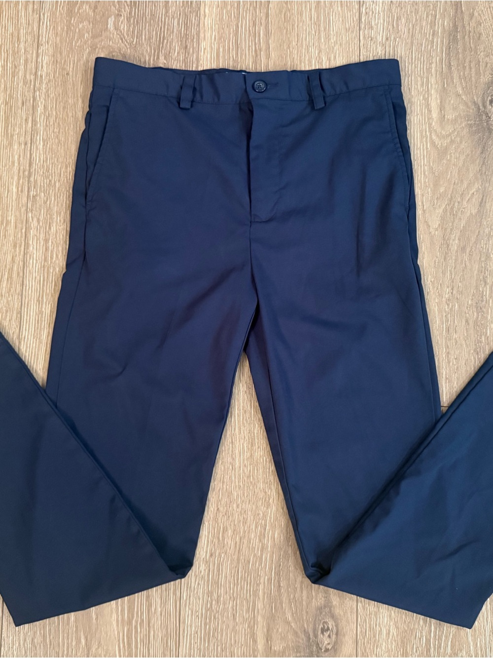 Southern Tide Navy Boys Casual Pants - Classic Flat Front